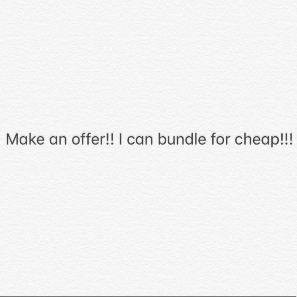Will bundle for super cheap, cheaper on Ⓜ️ercarℹ️